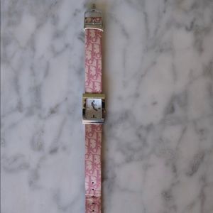 Authentic Dior pink malice watch
